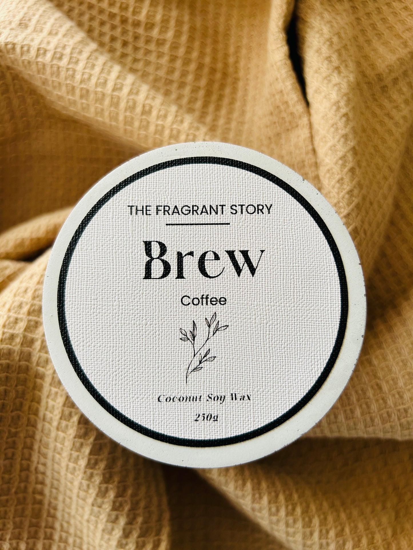 Brew : Coffee - Concrete Candle Ritual