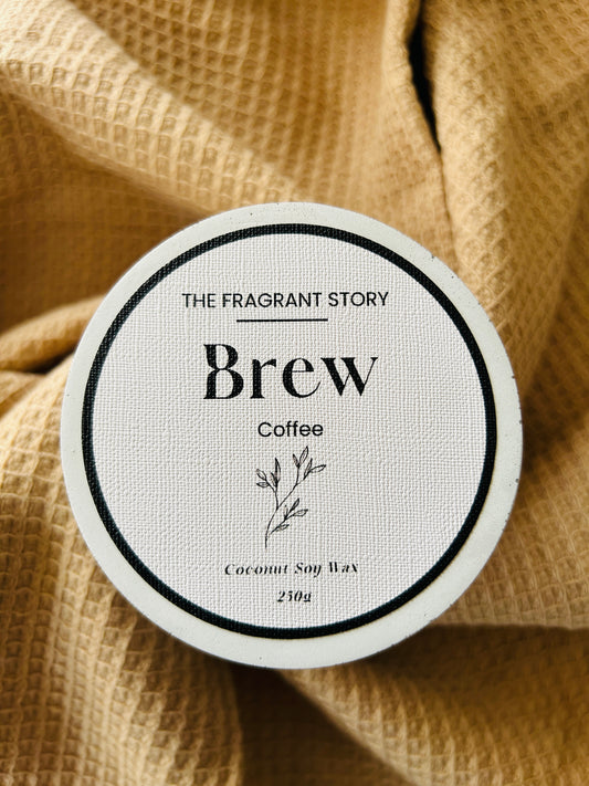 Brew : Coffee - Concrete Candle Ritual