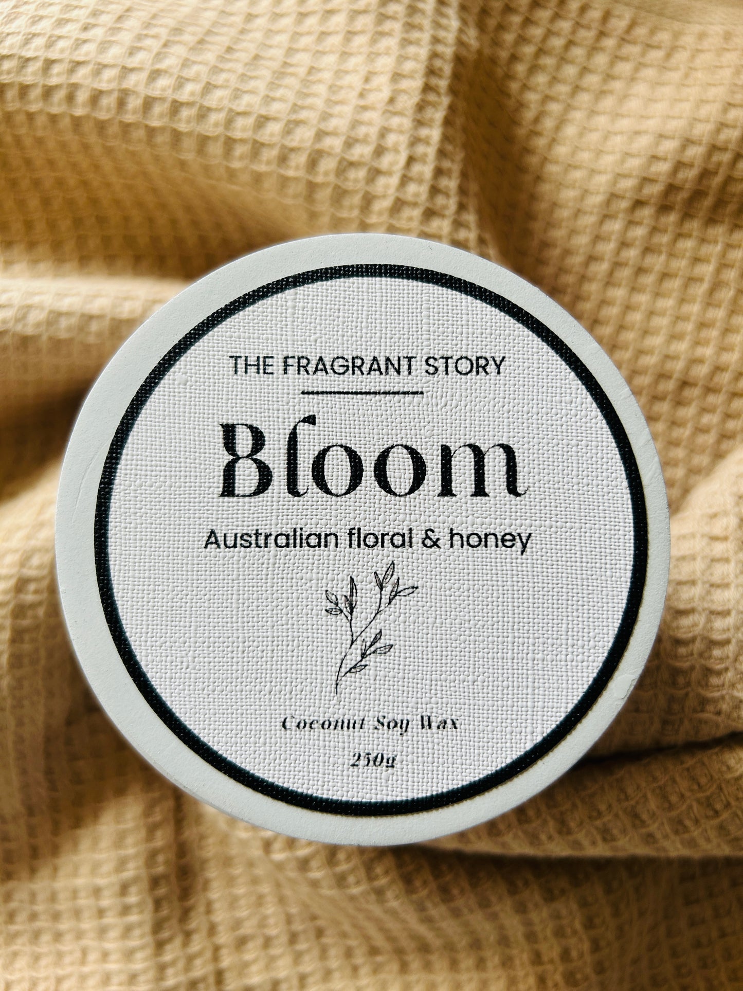 Bloom: Australian Floral & Honey: Concrete Candle Ritual